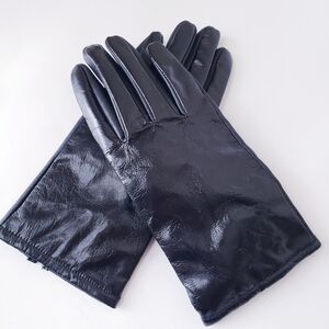 Vintage Worthington Black Leather Gloves
